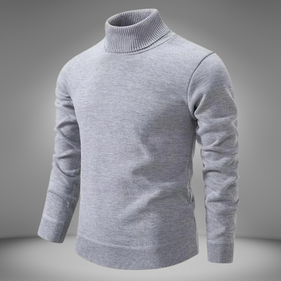 Eneas | Classic turtleneck knit sweater for men