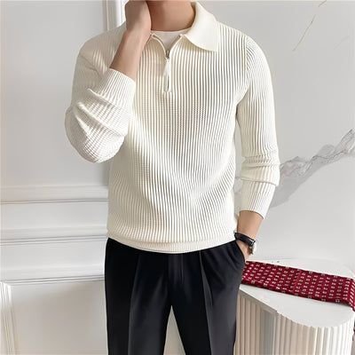 Ephreum | Emil – Elegant knitted sweater with zip