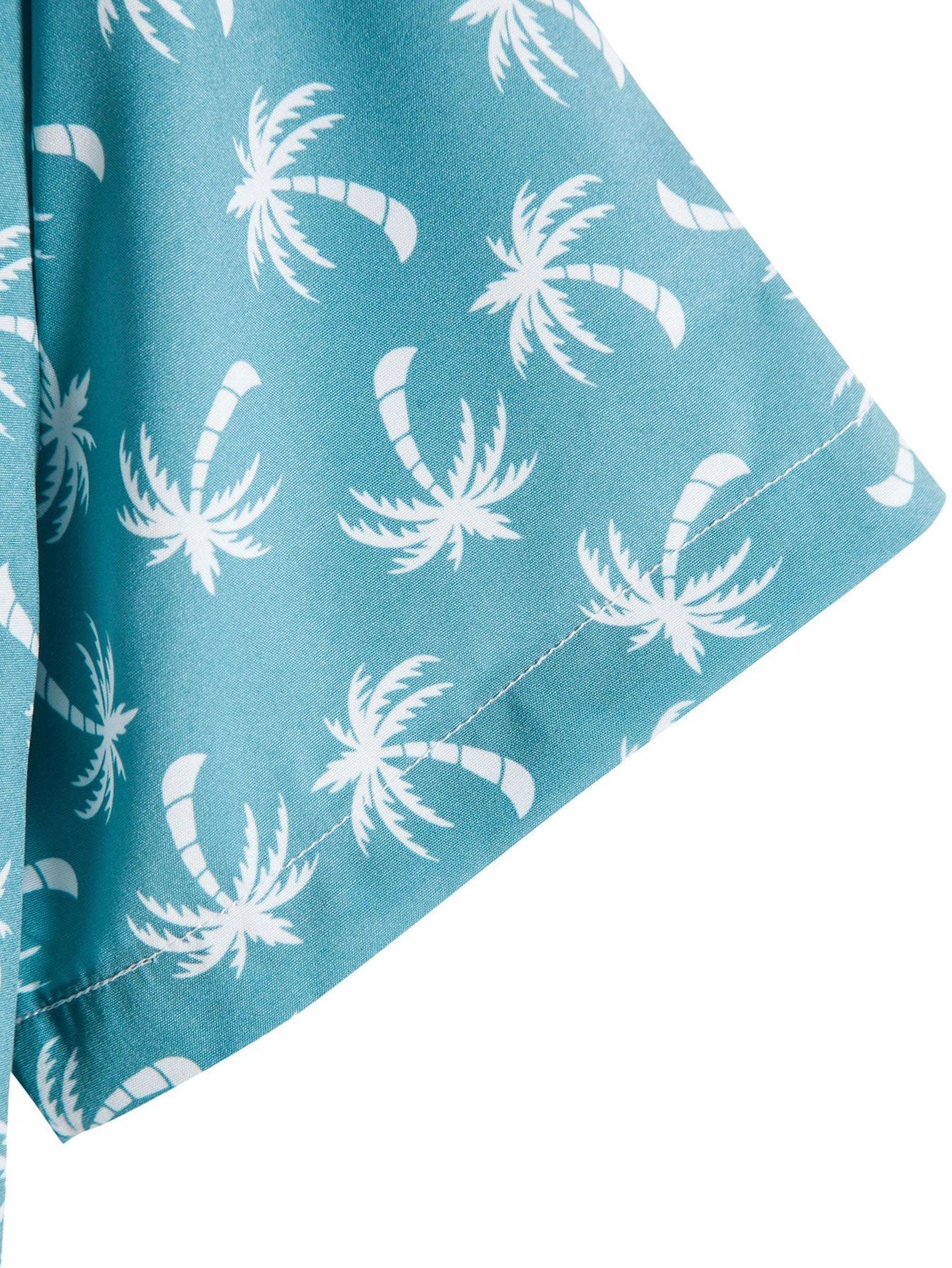 Nicolás® | Coconut Tree Print Shirt
