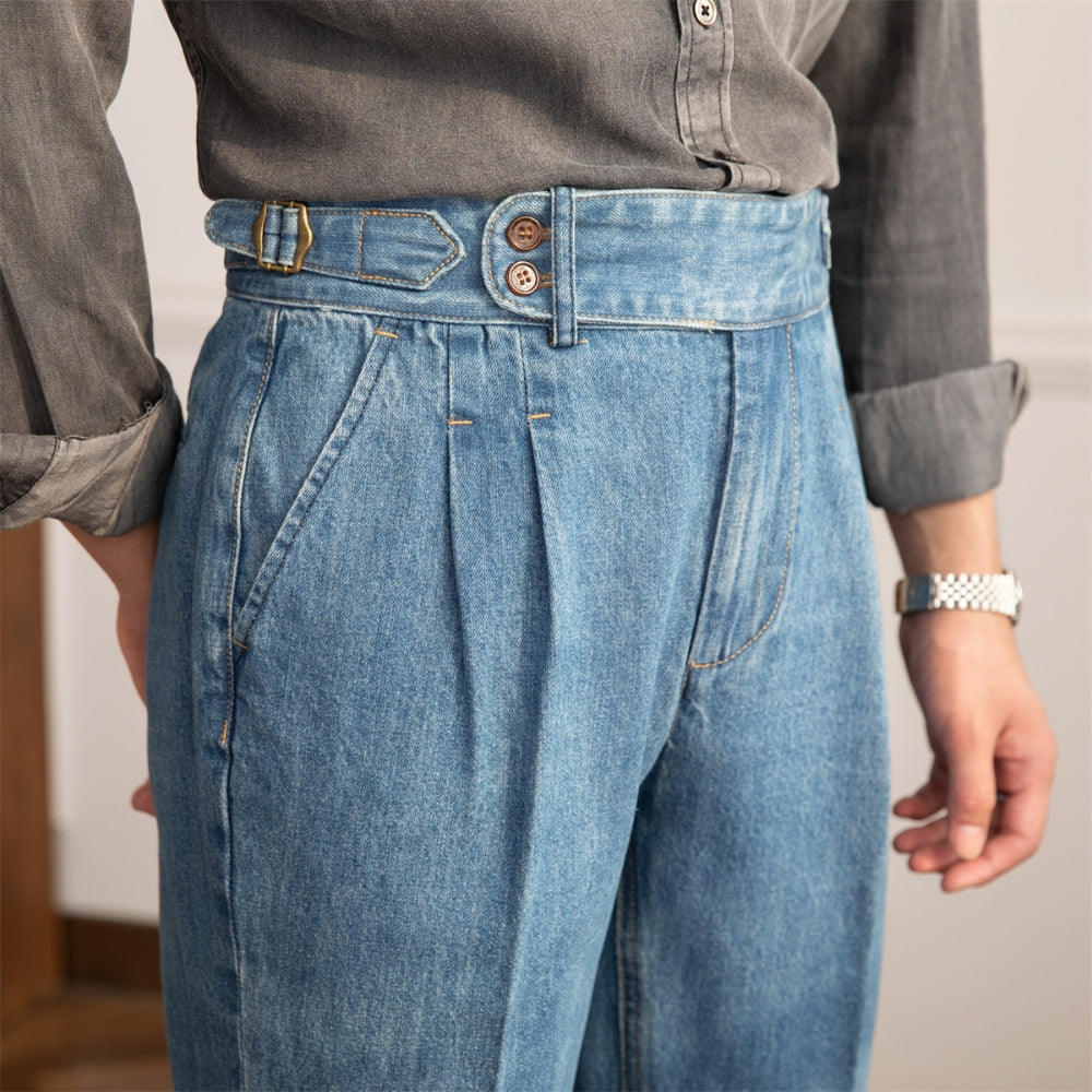 Bibby® | MV Vintage High-Waisted Straight Jeans