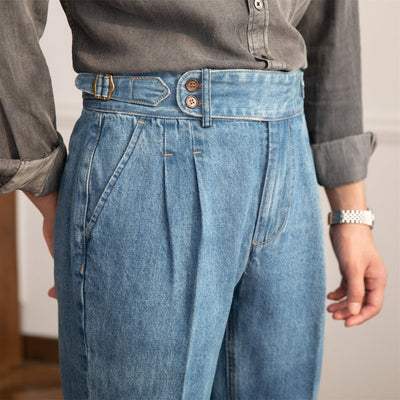 Bibby® | MV Vintage High-Waisted Straight Jeans