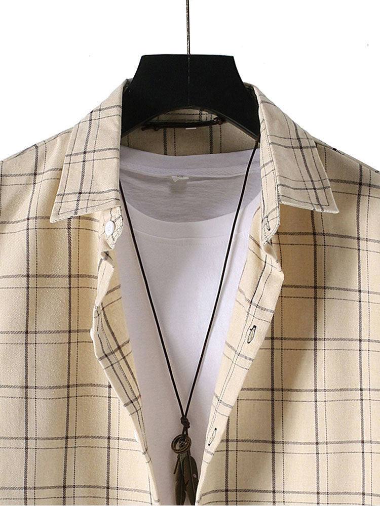Allah® | Plaid Button Up Shirt