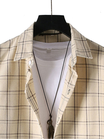 Allah® | Plaid Button Up Shirt