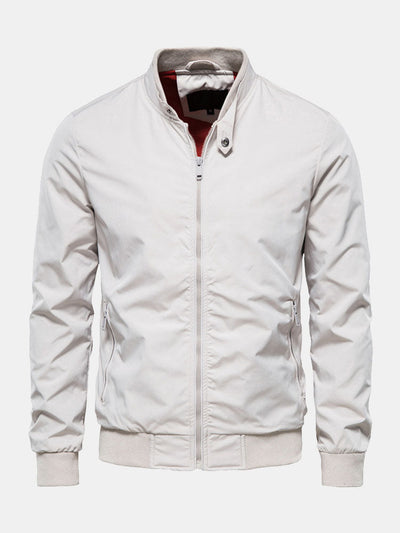 Erick® | Stand Collar Zip Up Jacket