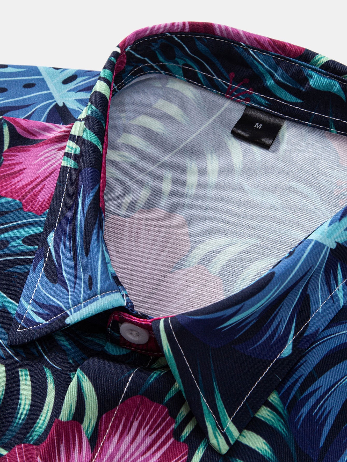 Lane® | Tropical Flowers Print Button Up Shirt