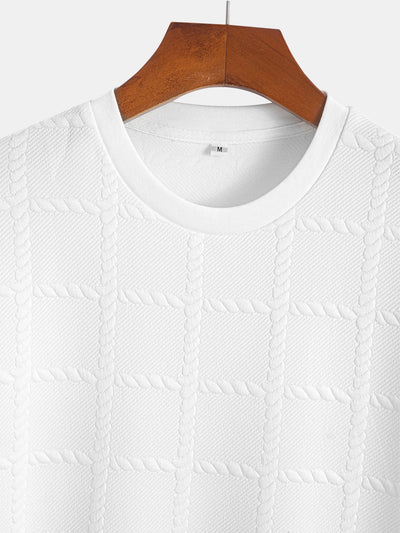 Wilson® | Twisted Squares Jacquard T-Shirt