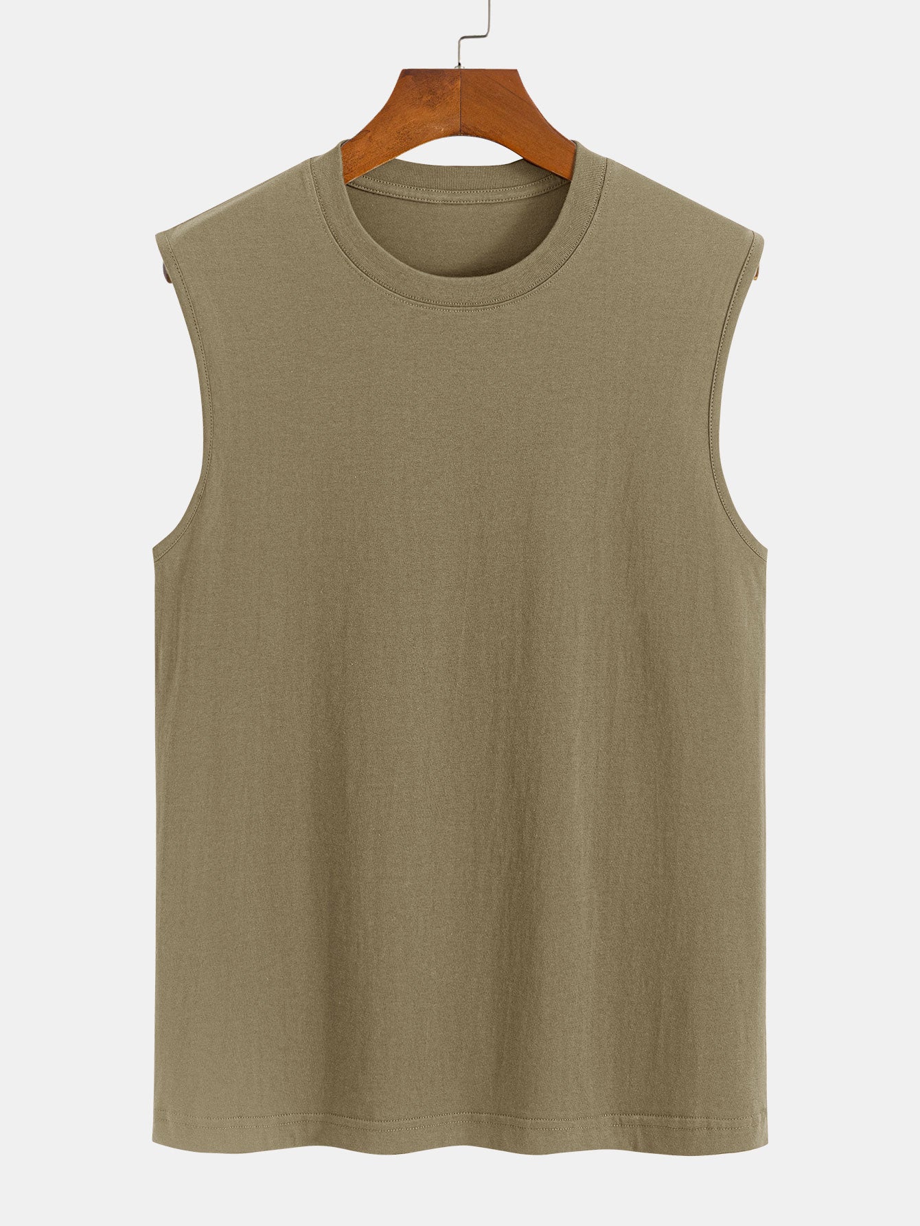 Crisanto® | Solid Color Cotton Tank Top