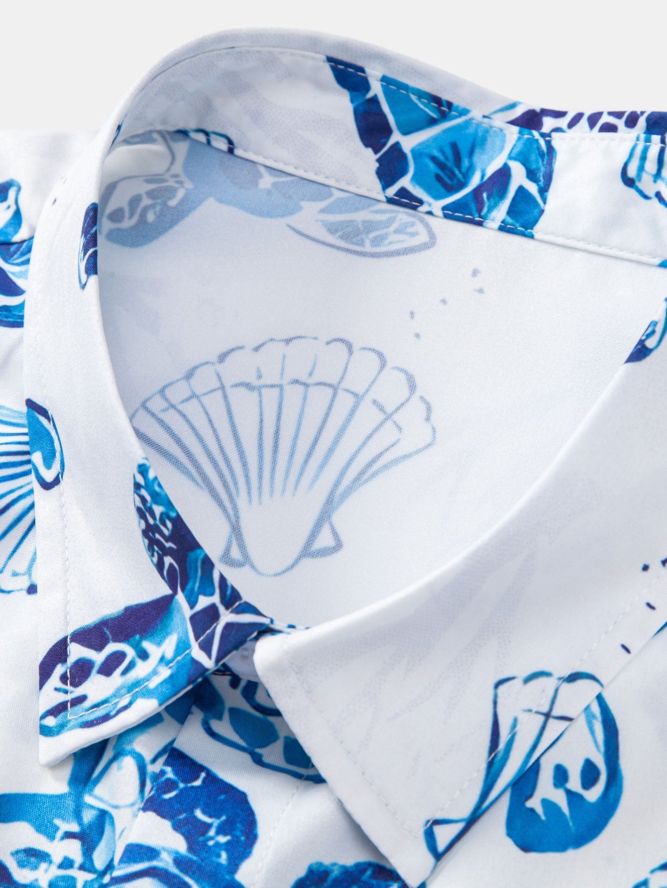 Tyrone® | Turtle Print Button Up Shirt & Swim Shorts