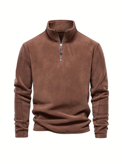 Doyle® | Corduroy Half Zip Sweater