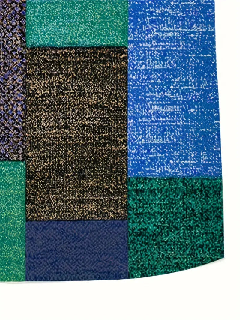 Claudian® | Casual Button Closure With Checked Pattern