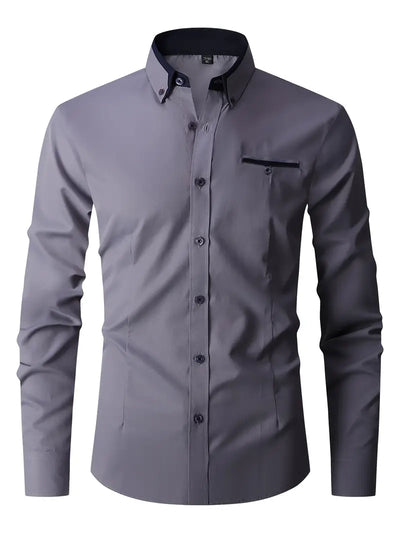 Apolinar® | Classic Formal Button Down Shirt For Men