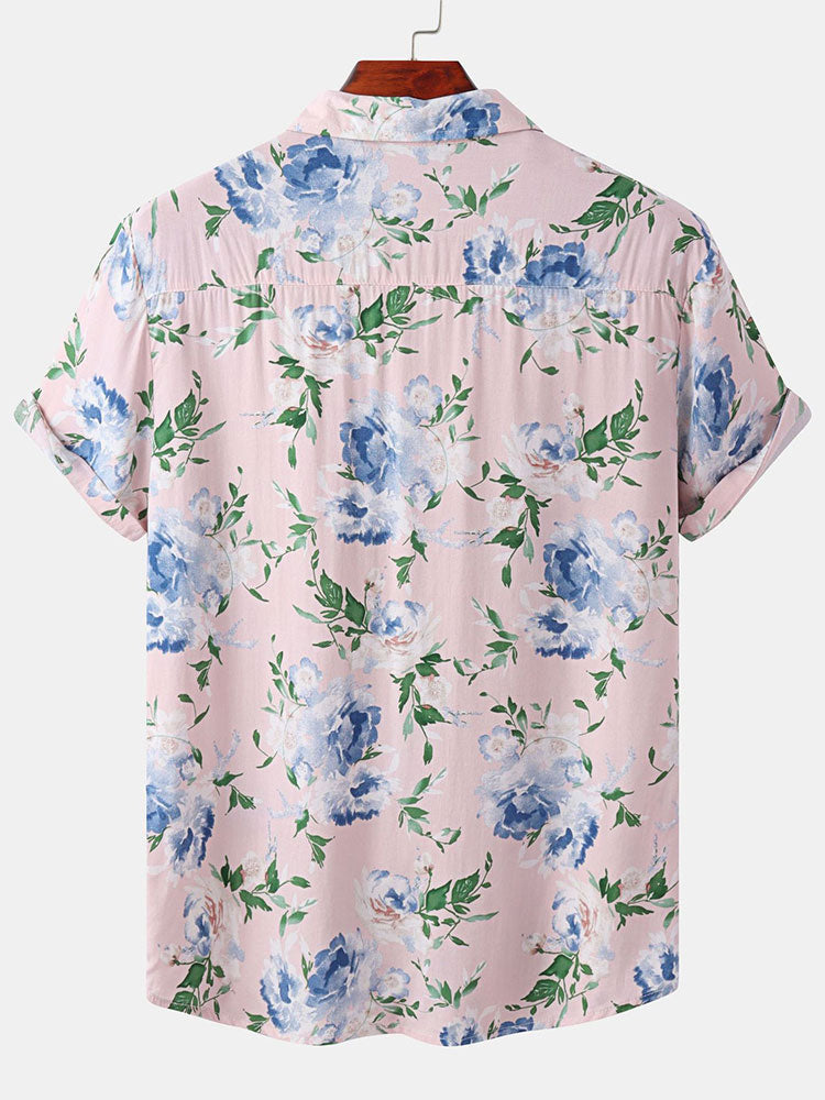 Arman® | Floral Print Button Up Shirt