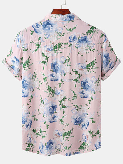 Arman® | Floral Print Button Up Shirt