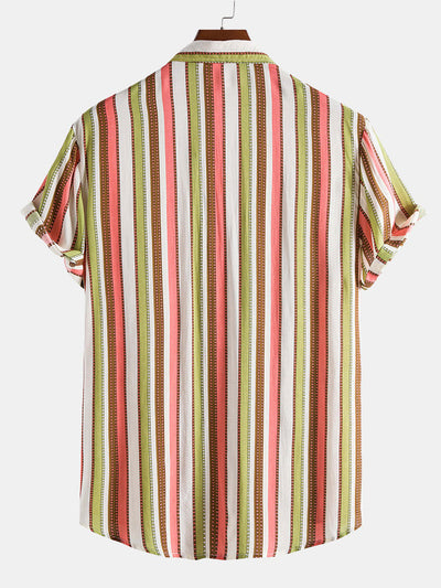 Alesander® | Colorful Striped Shirt