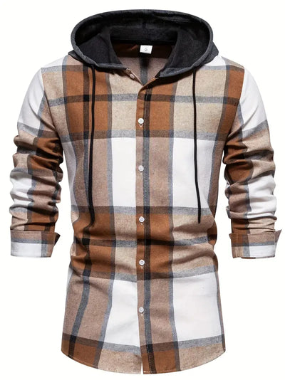 Longino® | Stylish Lightweight Hooded Shirt For Men