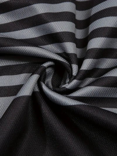 Dale® | Striped Casual Color Block Short Sleeve Shirt