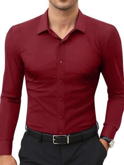 Lark® | Long-Sleeved Shirt With Button Placket For Men