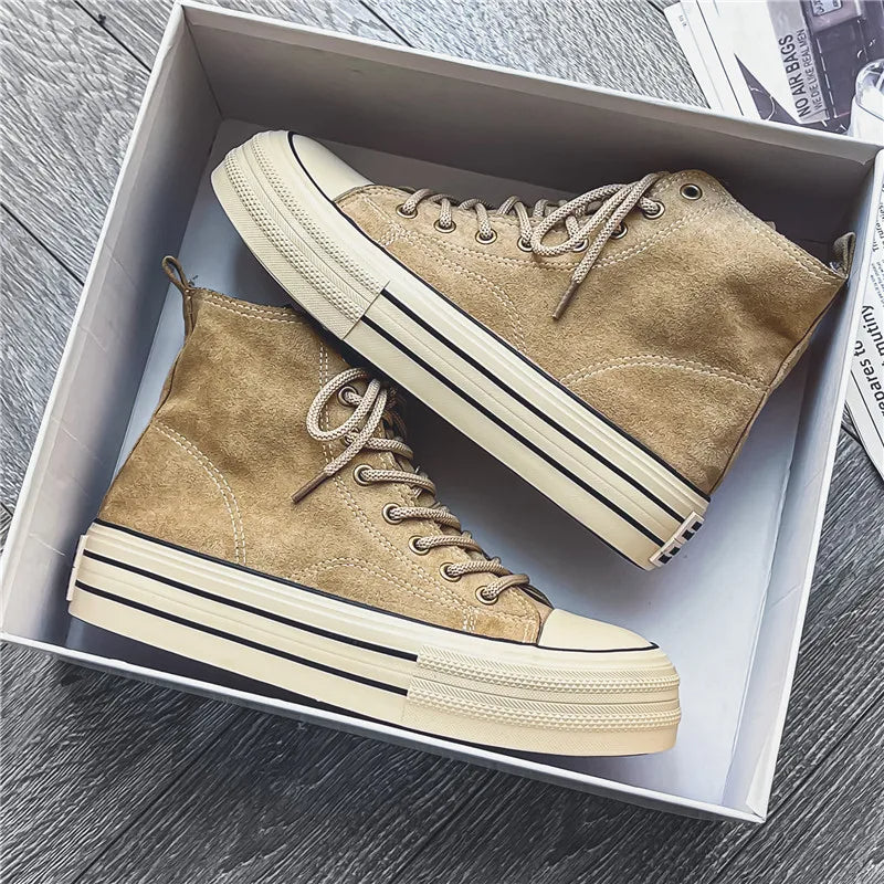 Belarmino® | Avenue Suede Platform High Tops