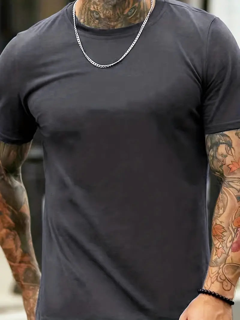 Ljubica® | Classic Crew Neck T-Shirt For Men