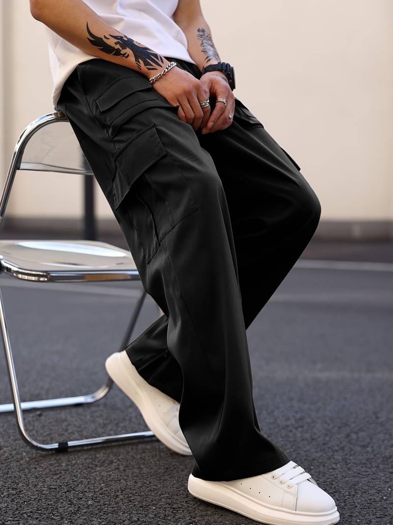 Gates® | Straight-Leg Cargo Pants With Multiple Pockets For Men