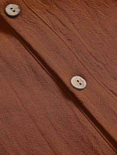 Lynea® | Casual Hooded Shirt With Buttons