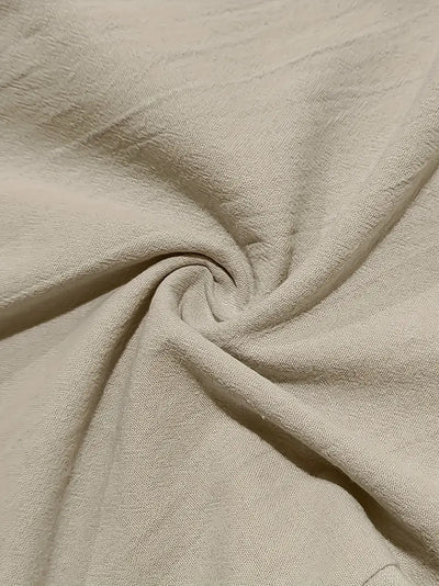 Joshua | Wide-leg linen pants with drawstring