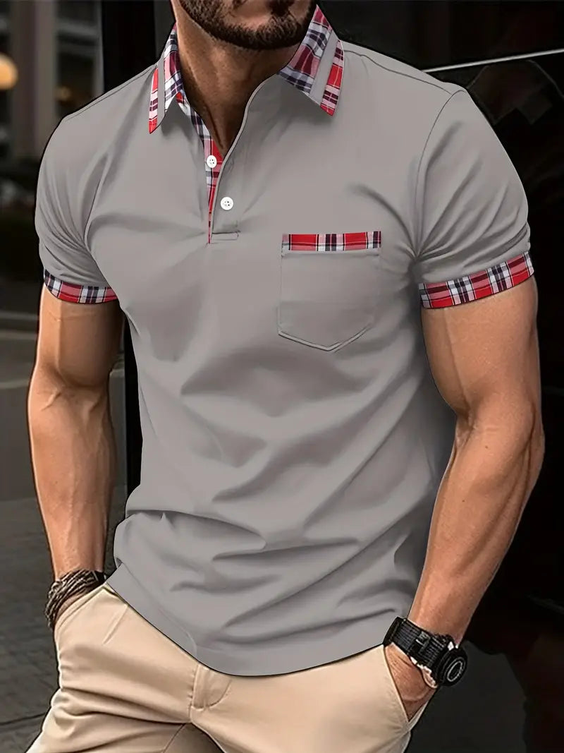 Curtis® | Casual Button-Up With V-Neck For Men