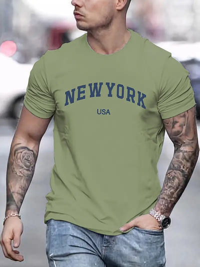 Craig® | T-Shirt With New York Print For Men