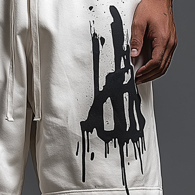 Clayton | Men'S Summer Fashion Printed Cotton Blended Casual Shorts