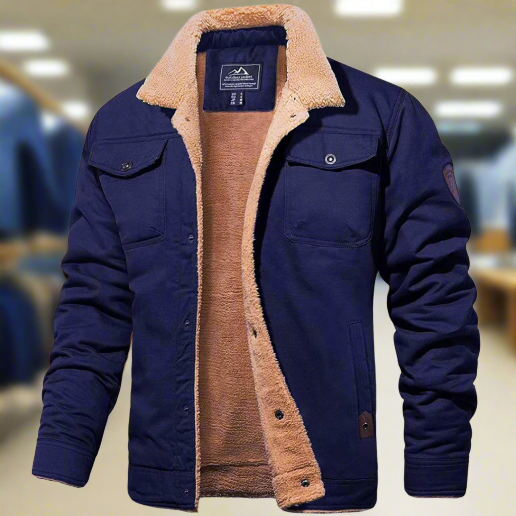 Fortunato® | Warm Fleece Bomber Jacket