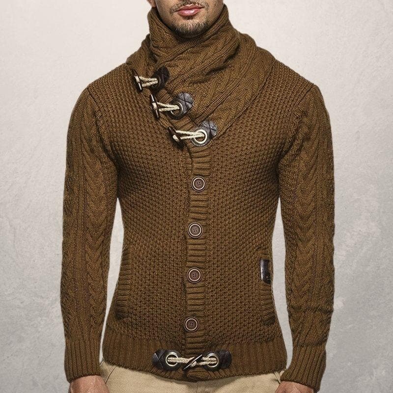 Griffin® | Cardigan With Toggle Closures For Men