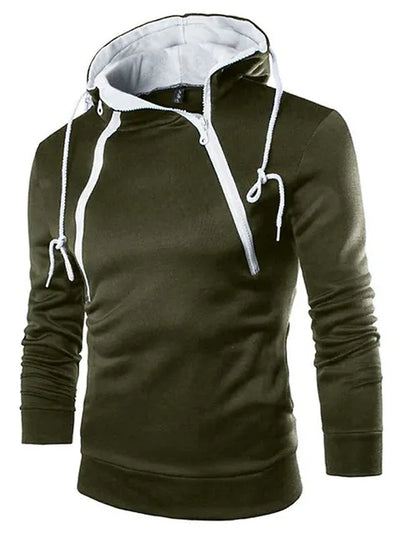 Graham® | Modern hoodie with a high collar
