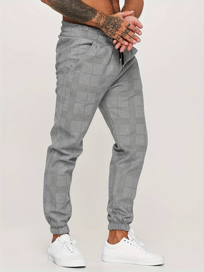 Lidio | Checkered Sweatpants for Men