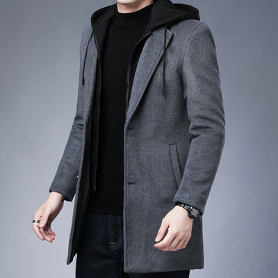 Joe® | Men's coat with hood and button-down