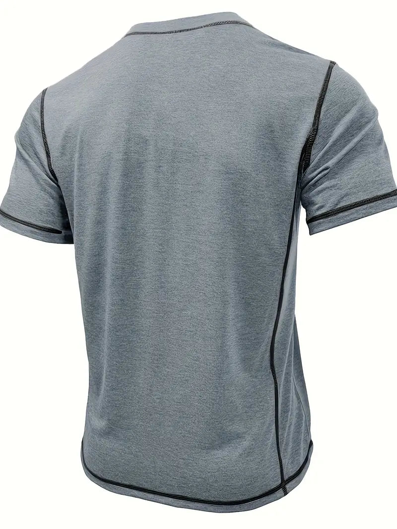 Malcolm | Short-sleeved button-down T-shirt