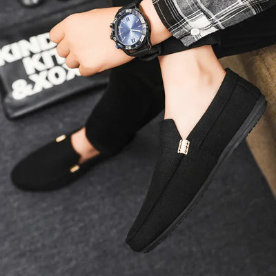 Atiyeh® | Krom Canvas Loafers