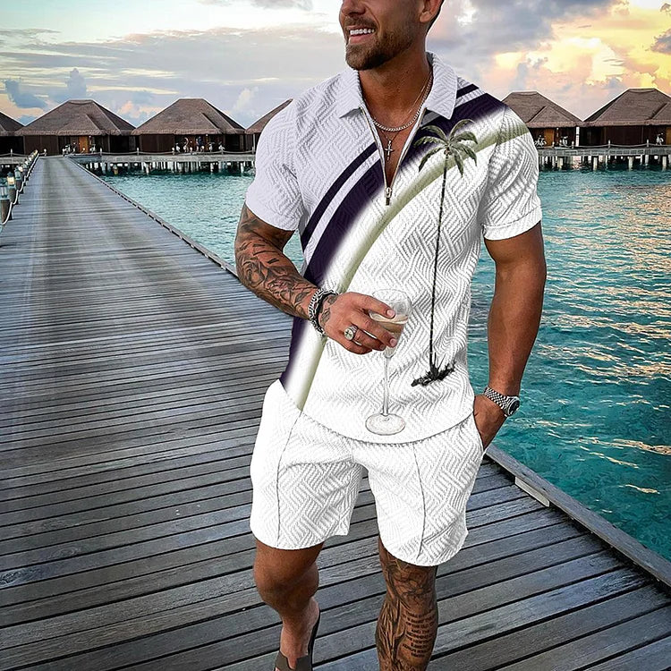 Zachary® | Luxury Summer Set Palm With Strip