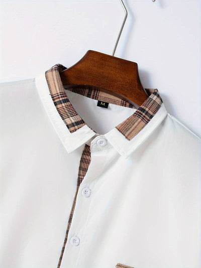 Louann® | Classic Long-Sleeved Shirt In A Checked Design