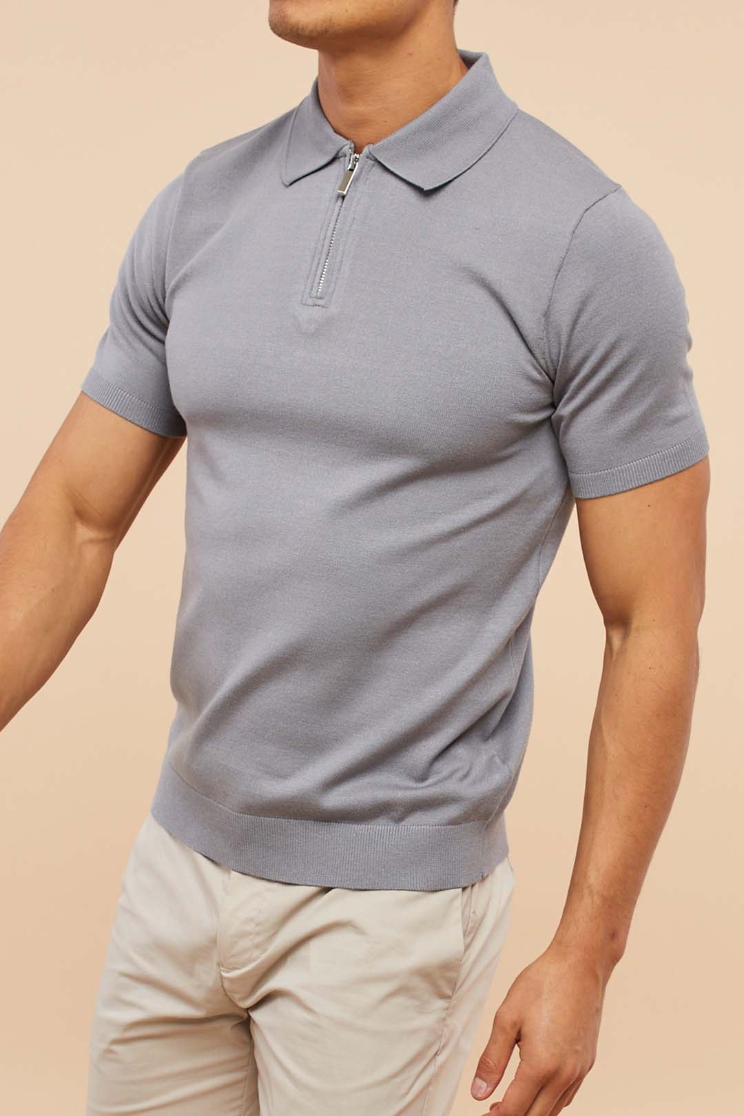 Calthorpe® | Knitted Half-Zip Polo