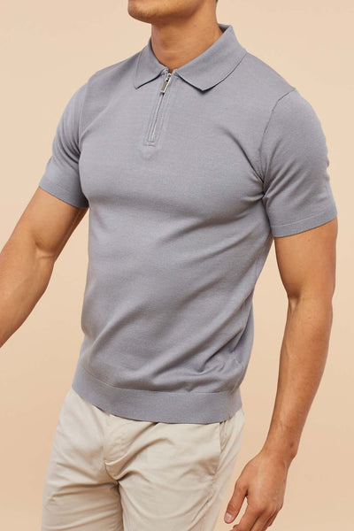 Calthorpe® | Knitted Half-Zip Polo