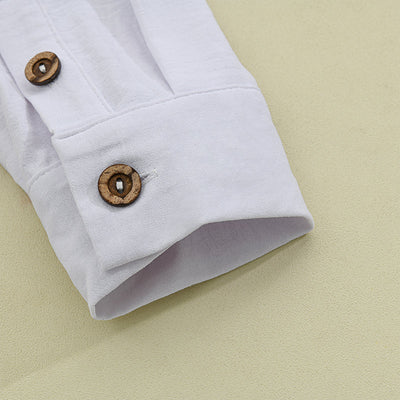 Bessy® | Men's Solid Color Single Breasted Long Sleeve Hoodie 00951247X