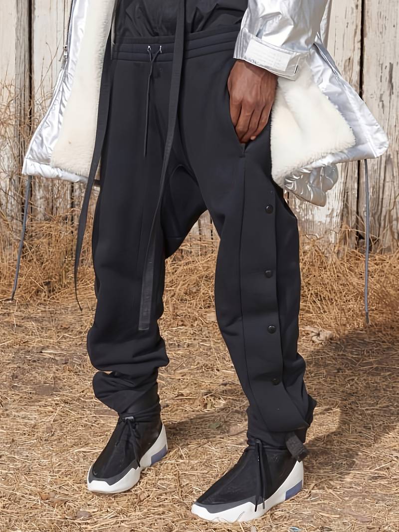 Tito® | Sweatpants With Drawstring And Buttons For Men