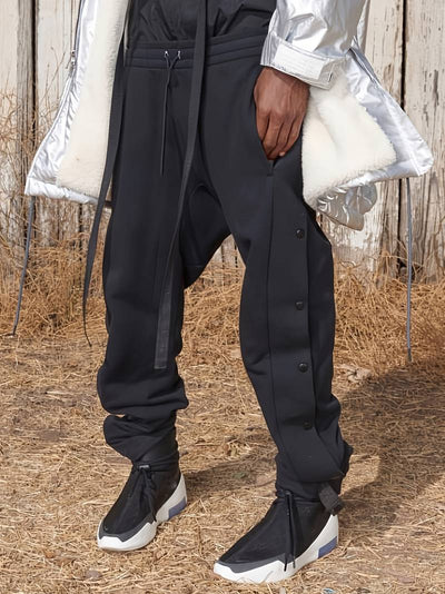Tito® | Sweatpants With Drawstring And Buttons For Men