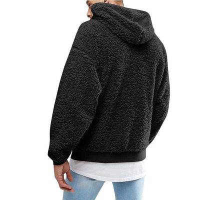 Dougal® | Warm Fluffy Teddy Hoodie For Men