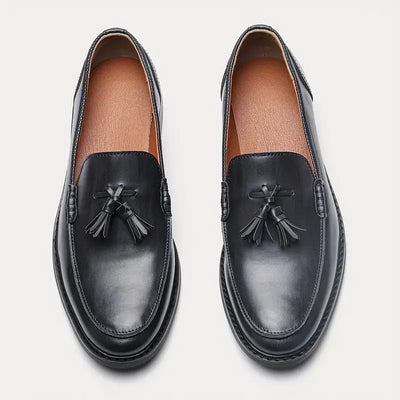 Urian® | Genuine Leather Tassel Loafers