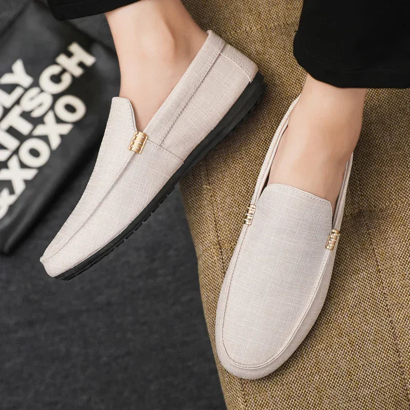 Atiyeh® | Krom Canvas Loafers