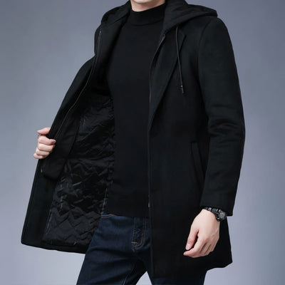 Joe® | Men's coat with hood and button-down