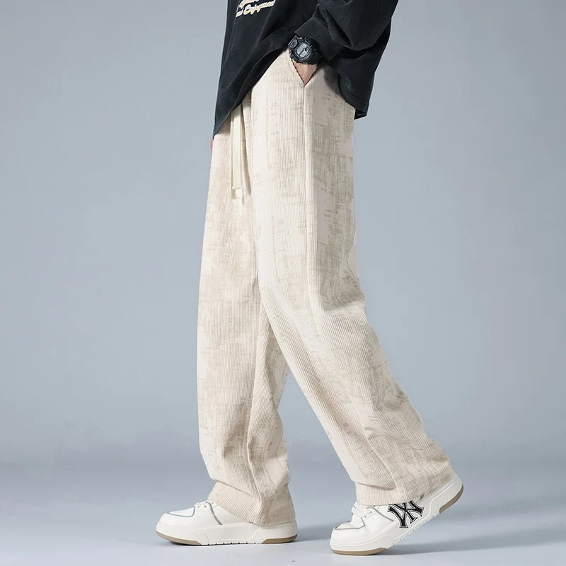 Wenceslao | Bordeaux Corduroy Pants