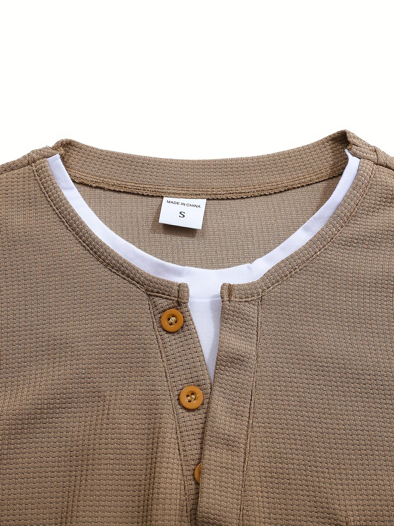 Isiah | Long-sleeved polo shirt with buttons and pocket