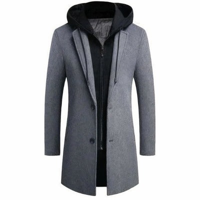 Joe® | Men's coat with hood and button-down
